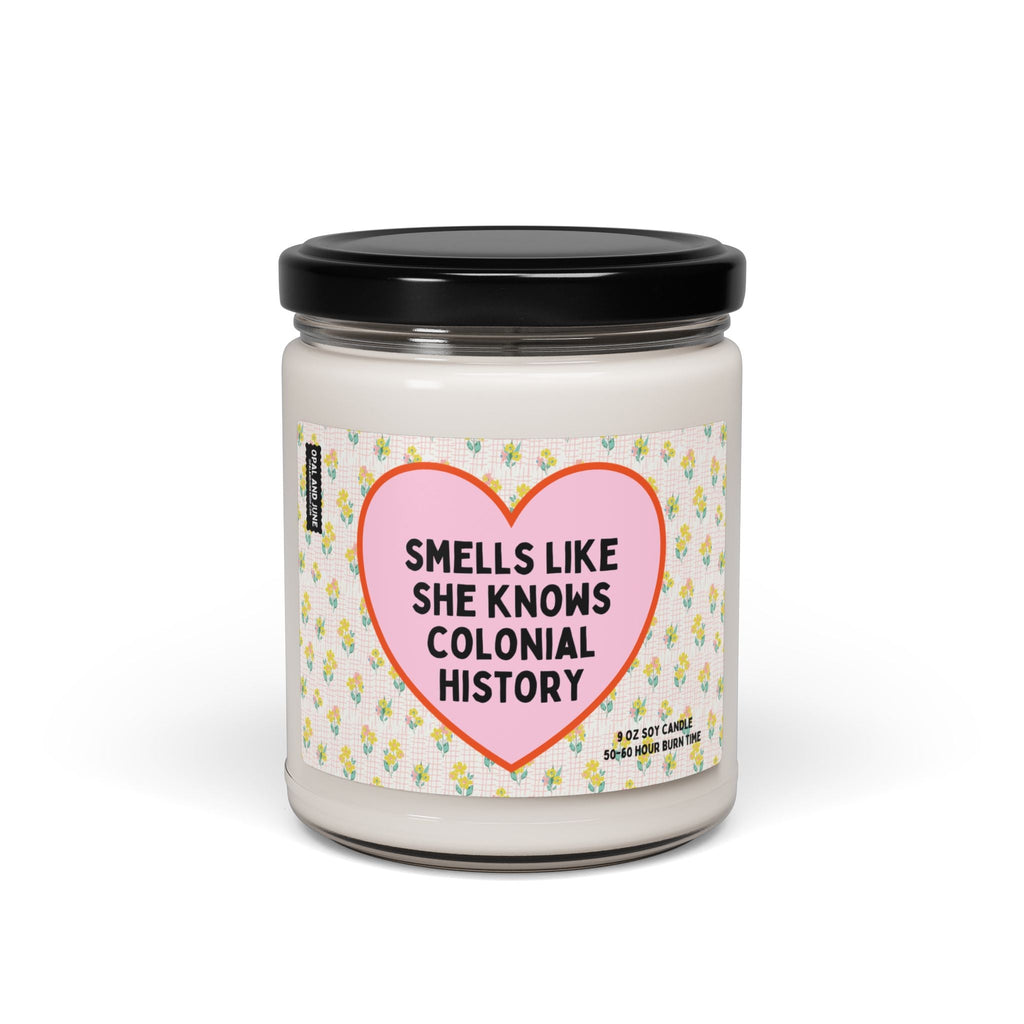 Colonial History Gift: 9 Oz Candle - Opal and June