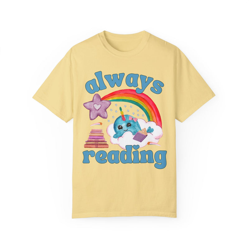 Colorful Always Reading Tee - Opal and June