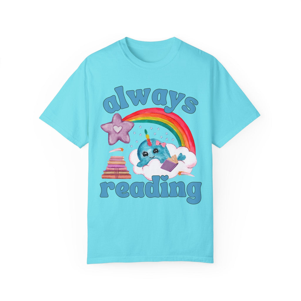 Colorful Always Reading Tee - Opal and June