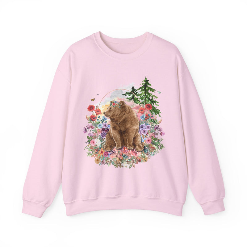 Colorful and Whimsy Bear Sweatshirt - Opal and June