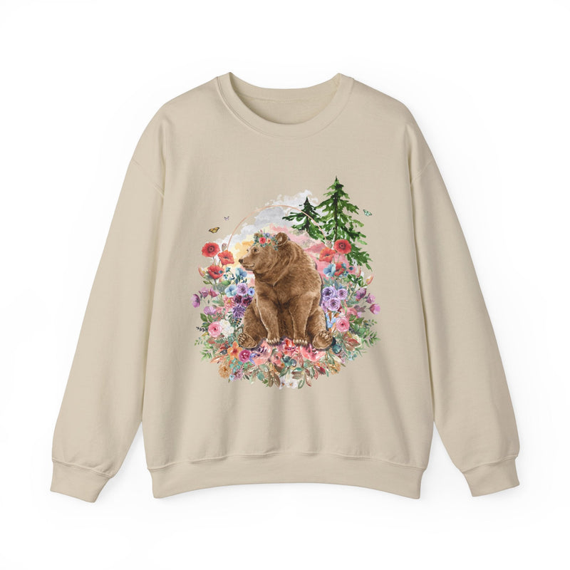 Colorful and Whimsy Bear Sweatshirt - Opal and June