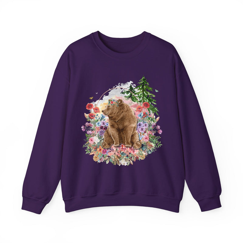 Colorful and Whimsy Bear Sweatshirt - Opal and June