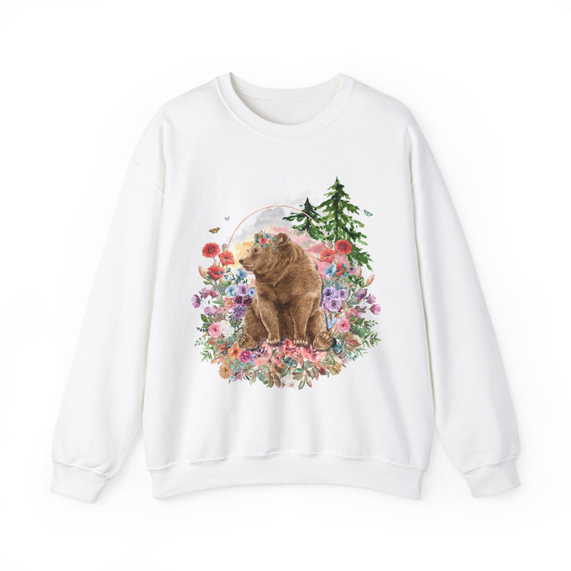 Colorful and Whimsy Bear Sweatshirt - Opal and June