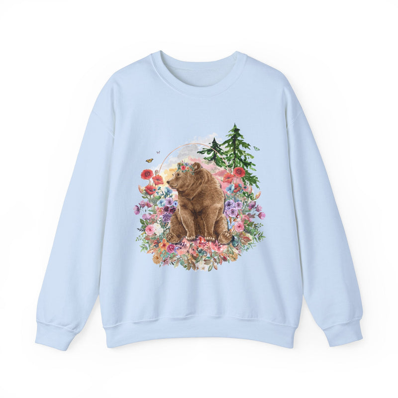 Colorful and Whimsy Bear Sweatshirt - Opal and June