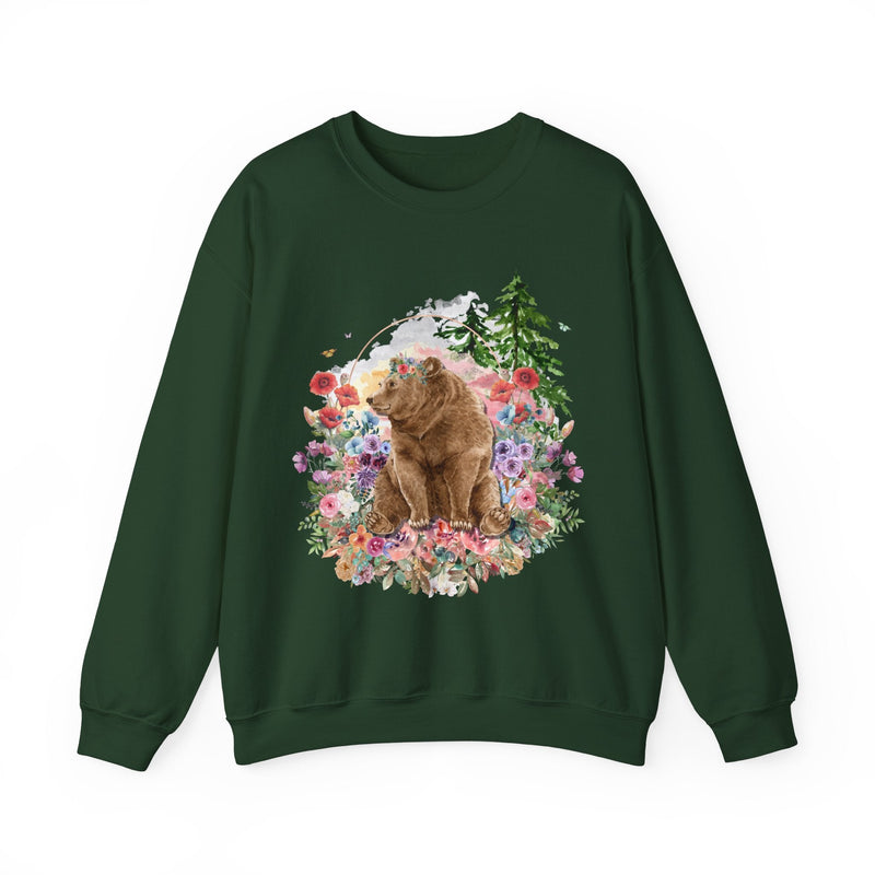 Colorful and Whimsy Bear Sweatshirt - Opal and June