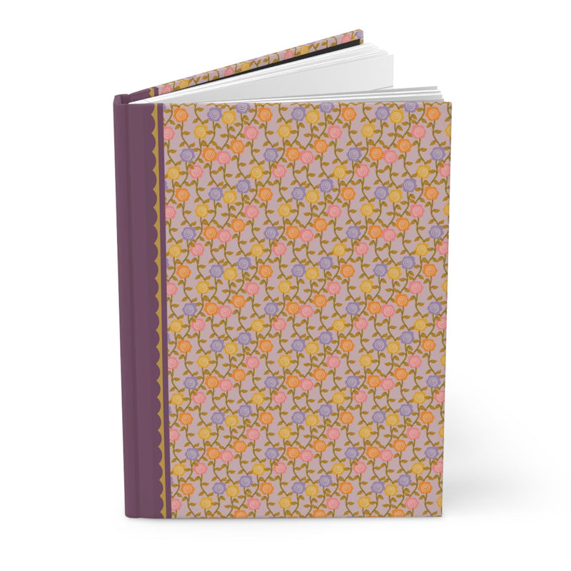 Colorful Boho Wildflower Notebook with Vintage Wildflower Aesthetic: Sweet Cottagecore Journal with Lined Pages, Cute Birthday Gift - Opal and June
