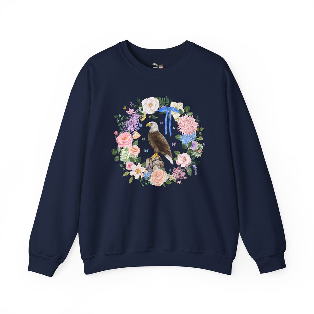 Colorful Eagle Sweatshirt - Opal and June