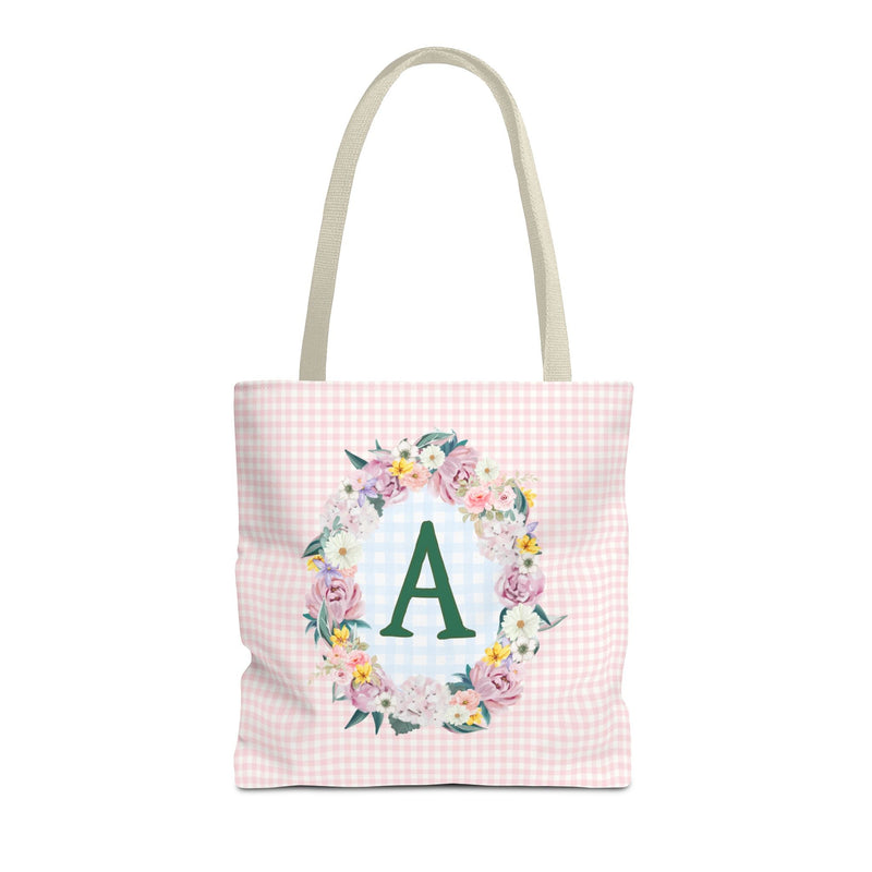 Purple Gingham Tote: A