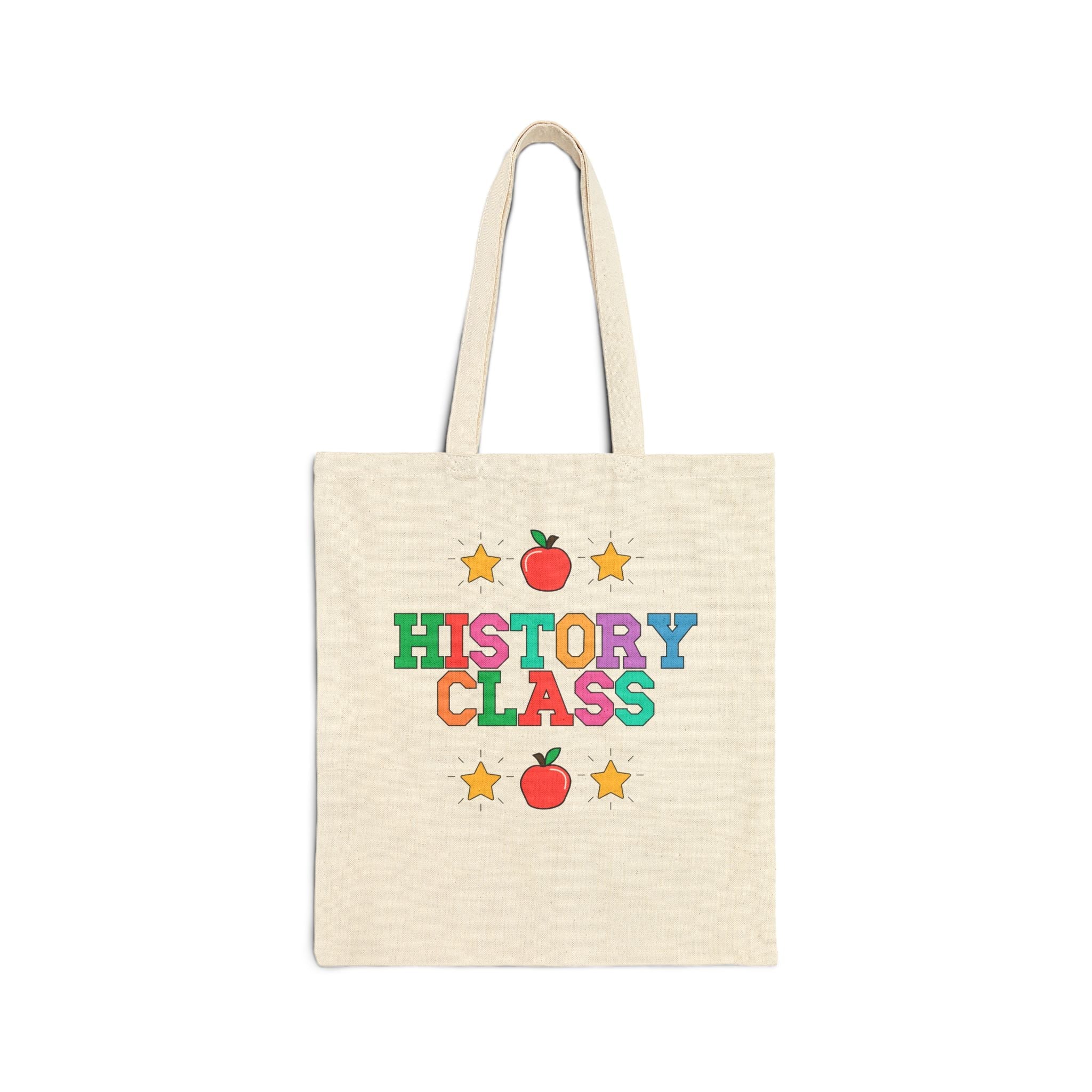 Colorful History Teacher Tote - Opal and June