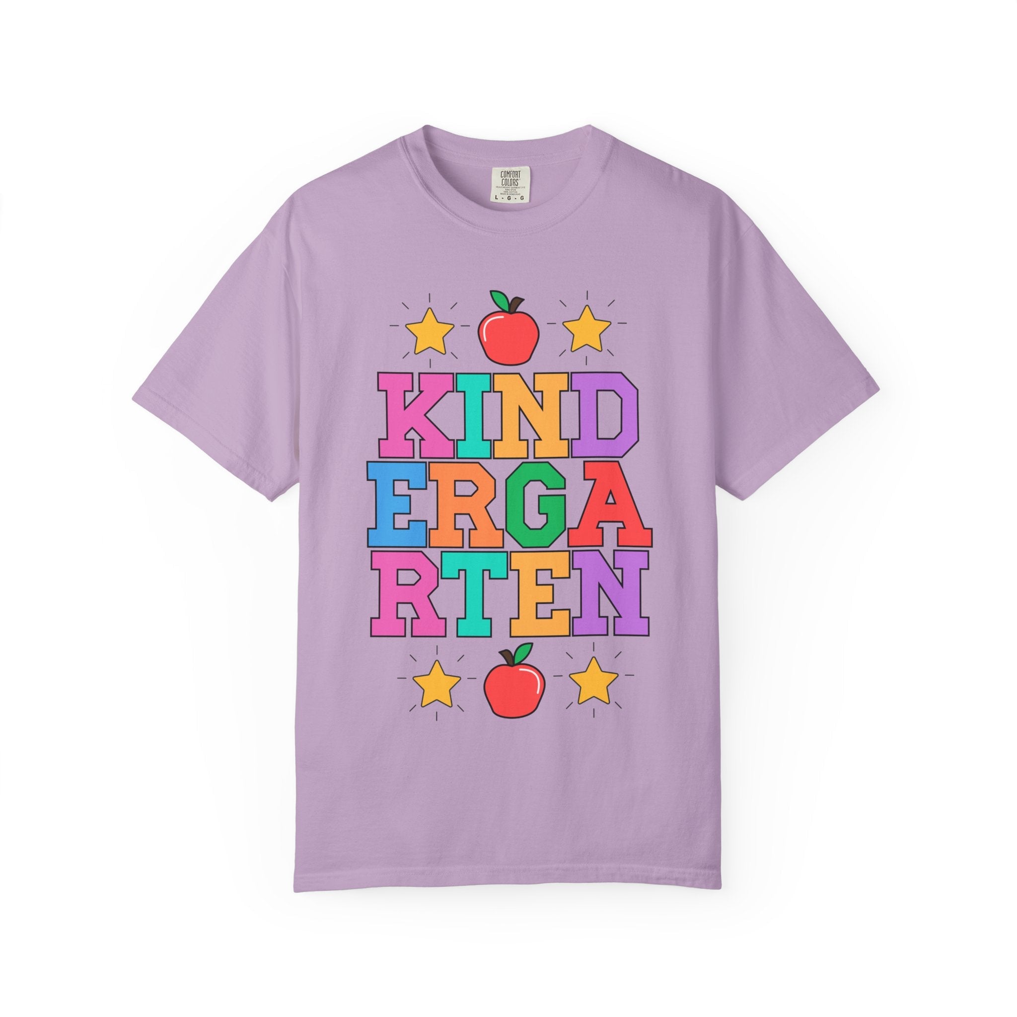 Colorful Kindergarten Teacher Tee - Opal and June