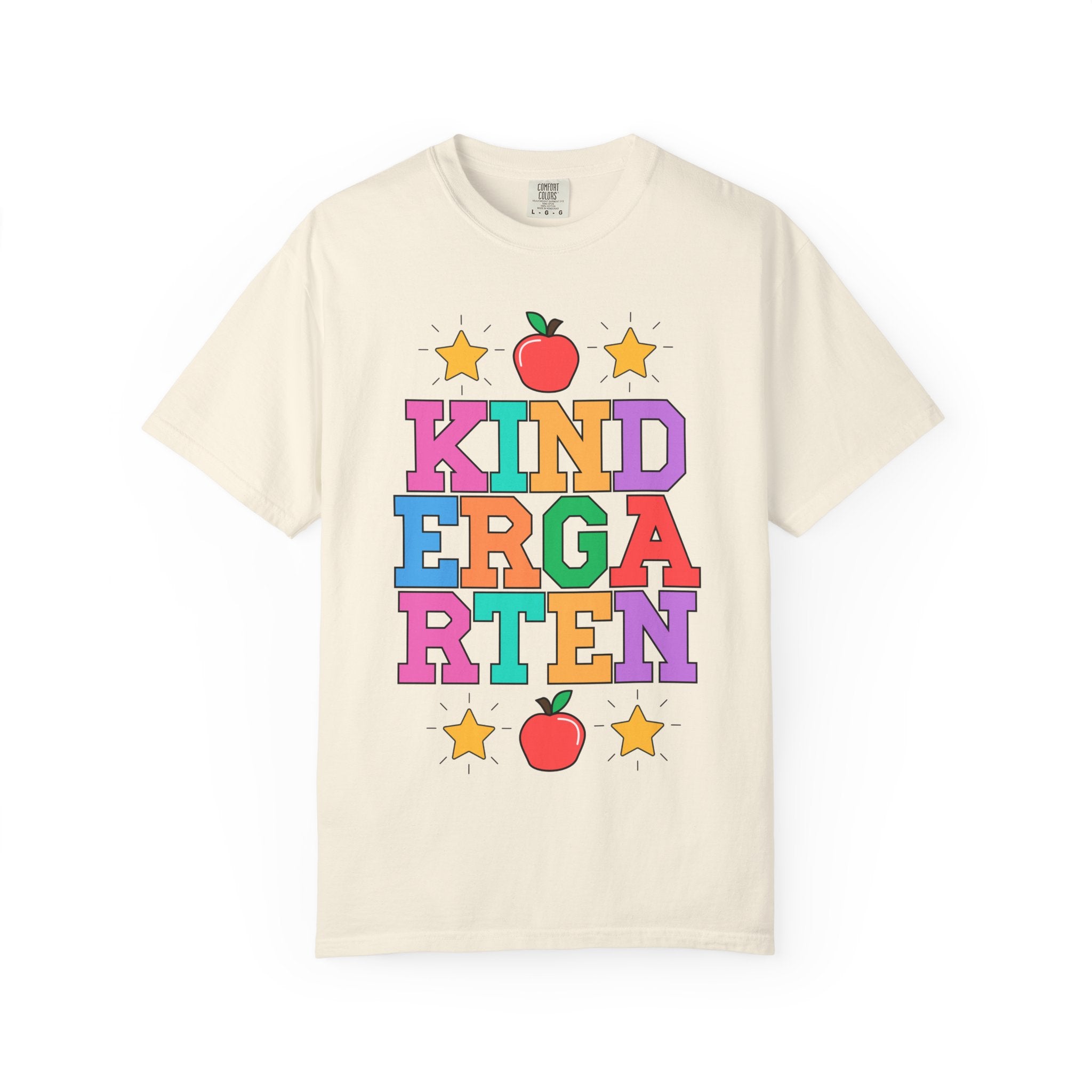 Colorful Kindergarten Teacher Tee - Opal and June