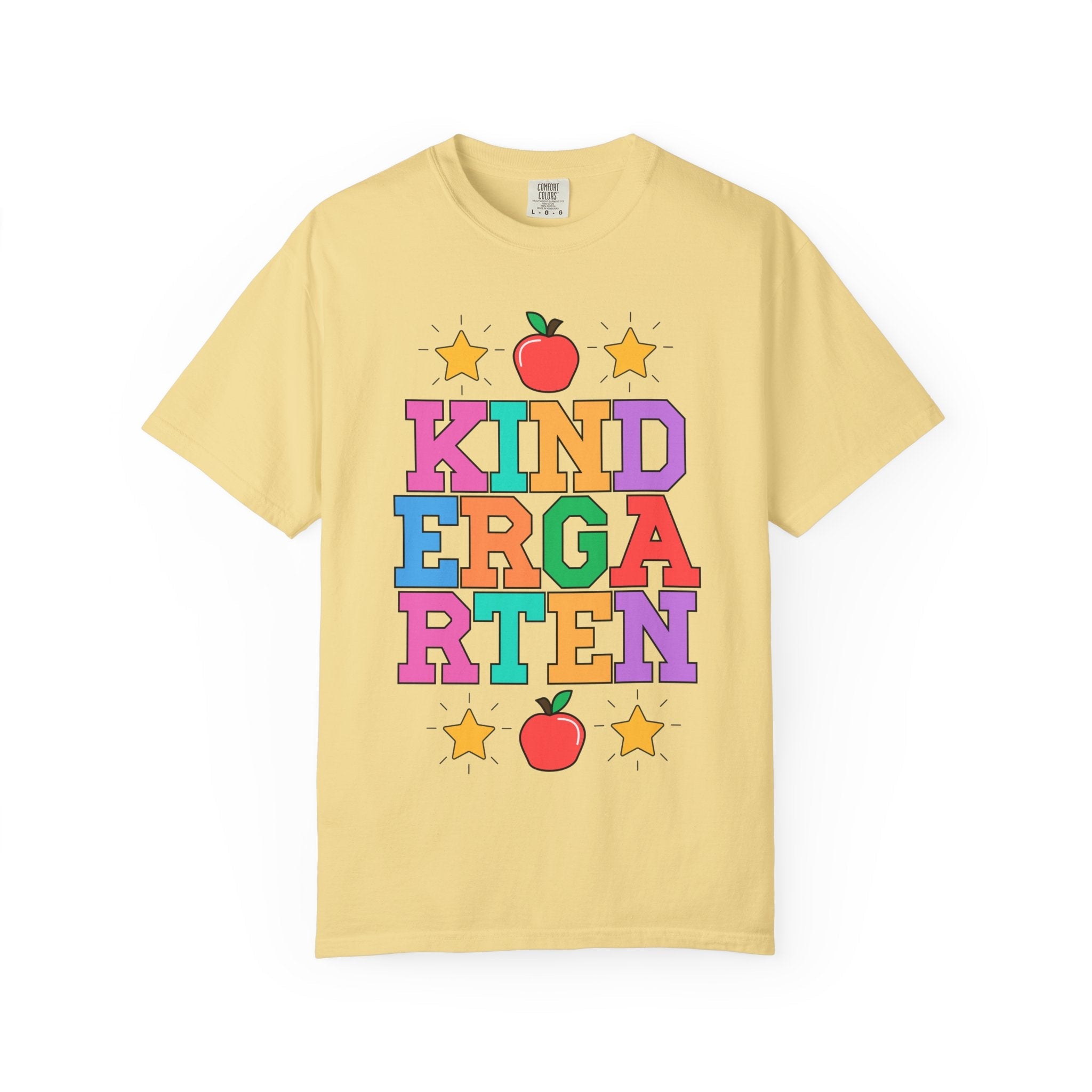 Colorful Kindergarten Teacher Tee - Opal and June