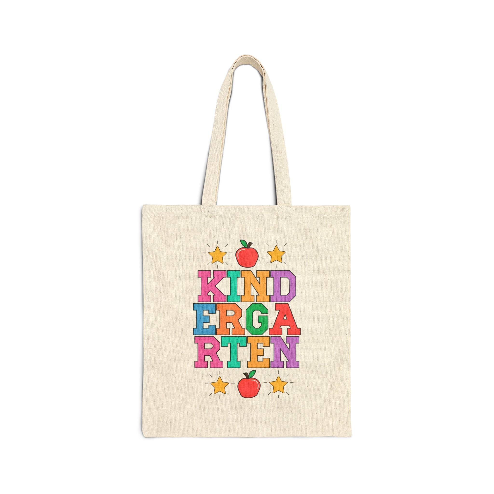 Colorful Kindergarten Teacher Tote - Opal and June