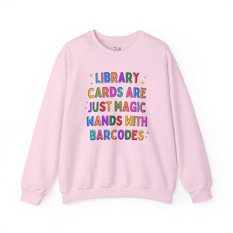 Colorful Library Card Sweatshirt - Opal and June