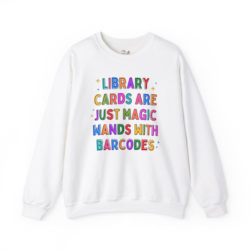 Colorful Library Card Sweatshirt - Opal and June