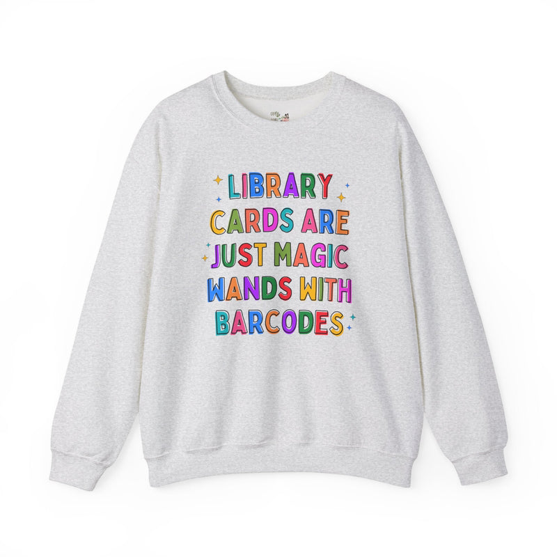 Colorful Library Card Sweatshirt - Opal and June