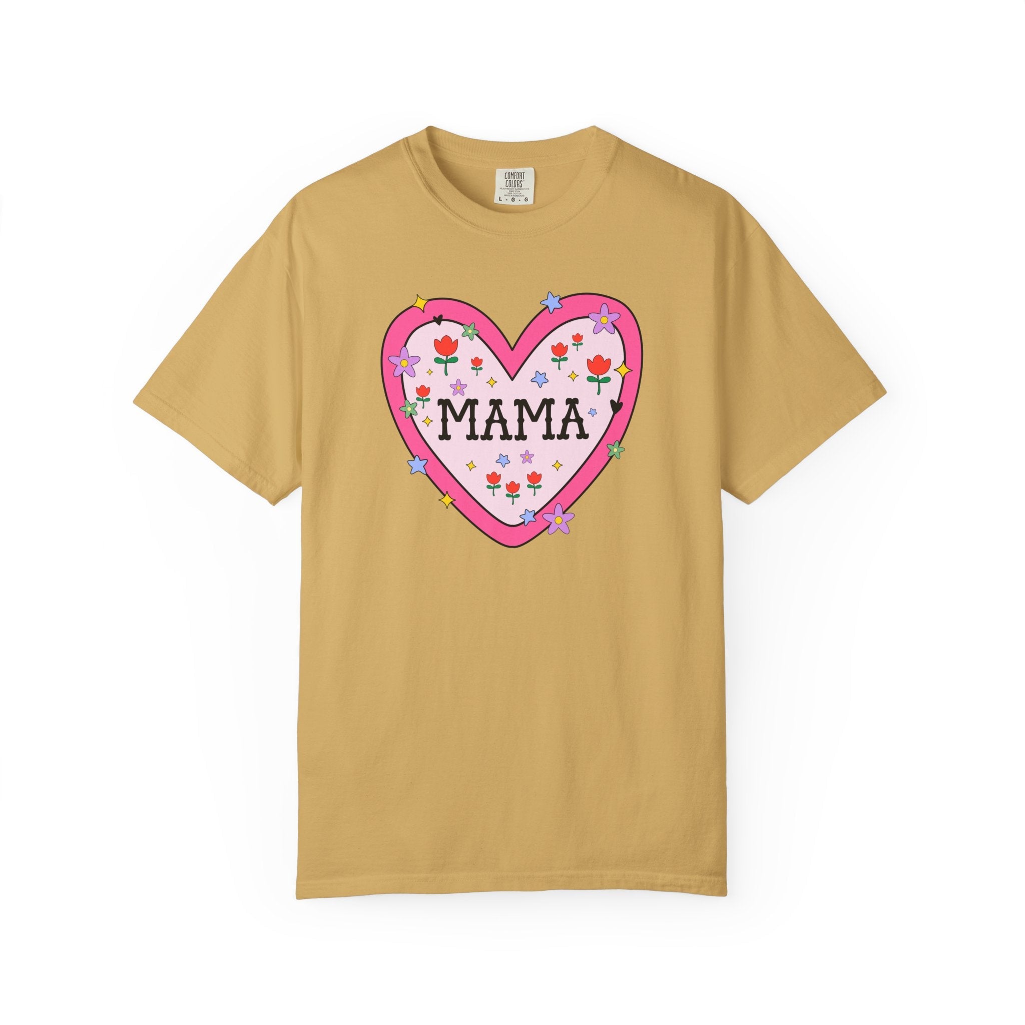 Colorful Mama Tee Shirt with Early 2000s or Late 90s Aesthetic, Twin Mama or Mom of Toddlers T-Shirt, Mom of Teenagers, Present for Mom - Opal and June