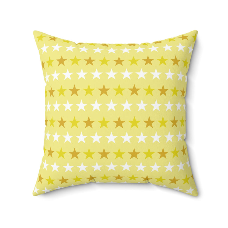Colorful Maximalist Pillow: Reach for the Stars, Pillow for Speech Therapist, School Librarian, 70s Retro Aesthetic Decor, Reversible Pillow - Opal and June