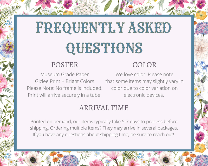 Colorful Maximalist Print for Kitchen - Opal and June