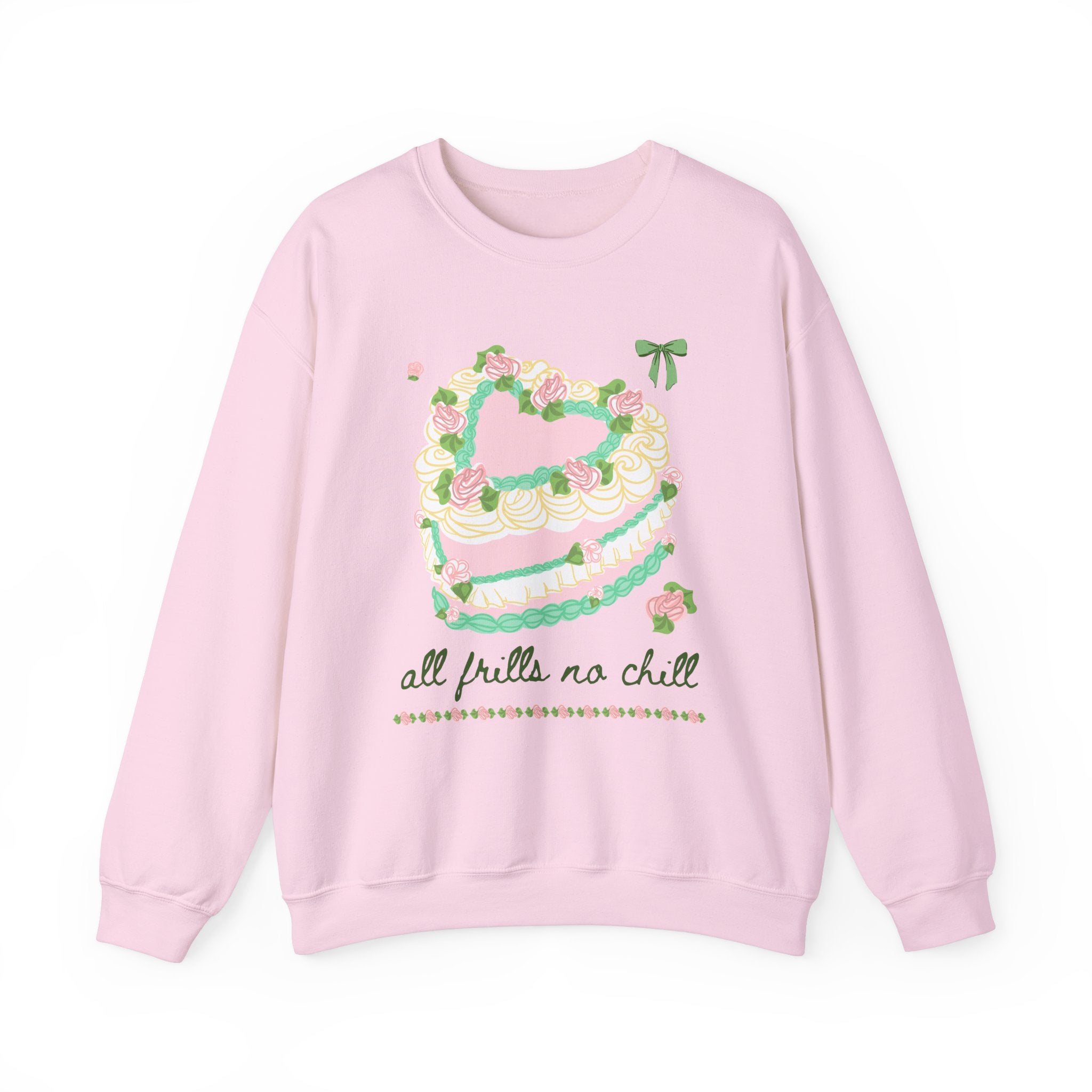Colorful Maximalist Sweatshirt: All Frills No Chill - Opal and June