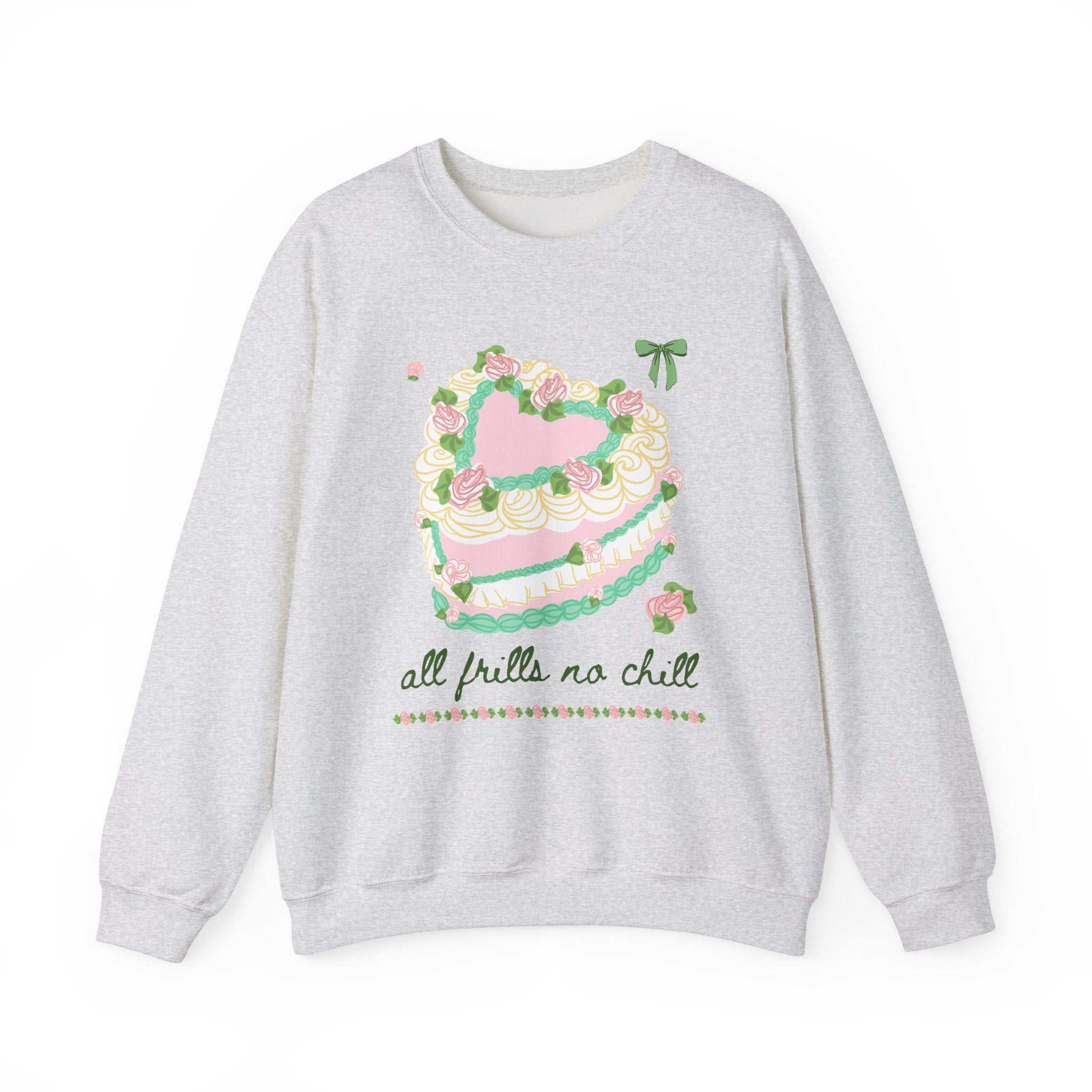 Colorful Maximalist Sweatshirt: All Frills No Chill - Opal and June
