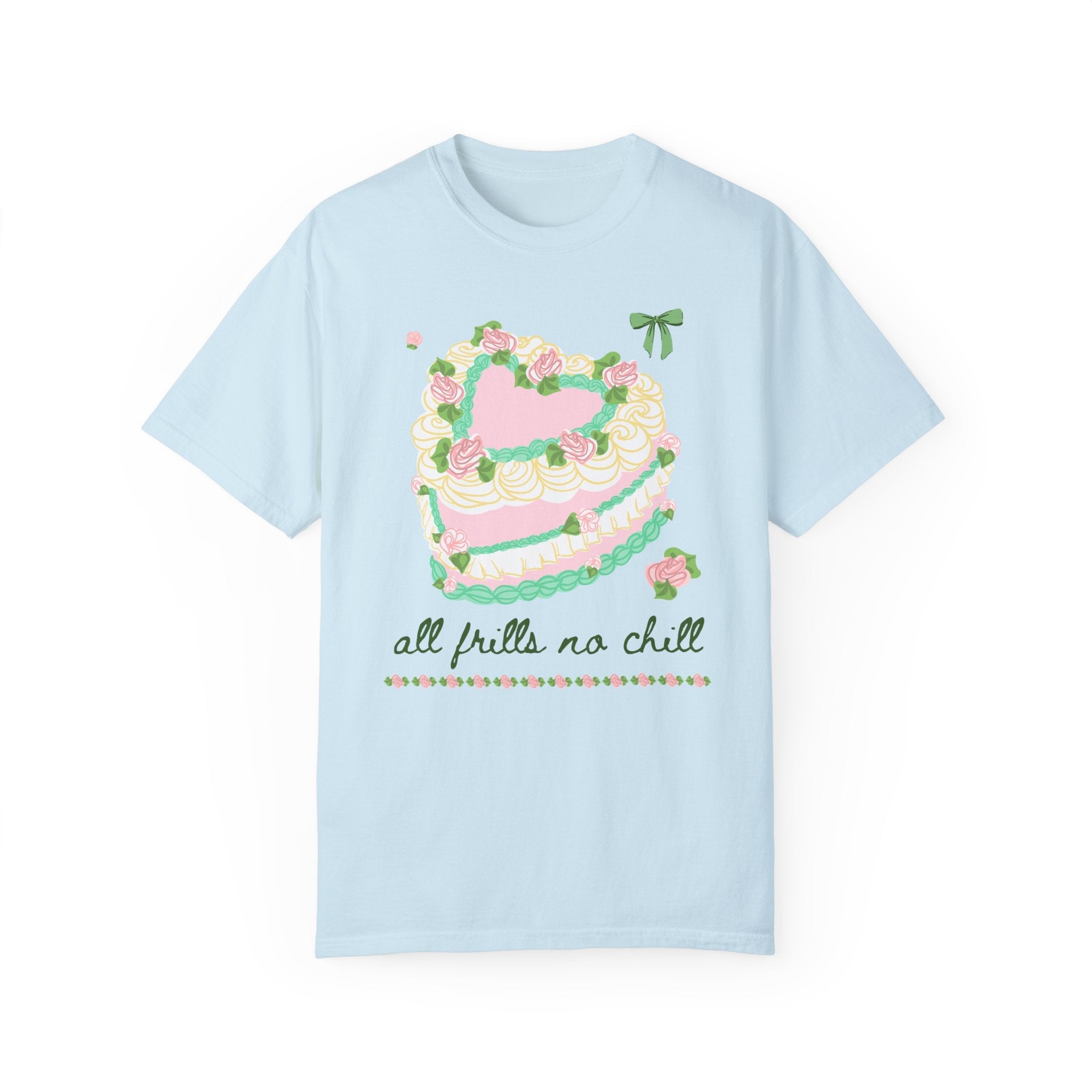 Colorful Maximalist Tee: All Frills No Chill - Opal and June
