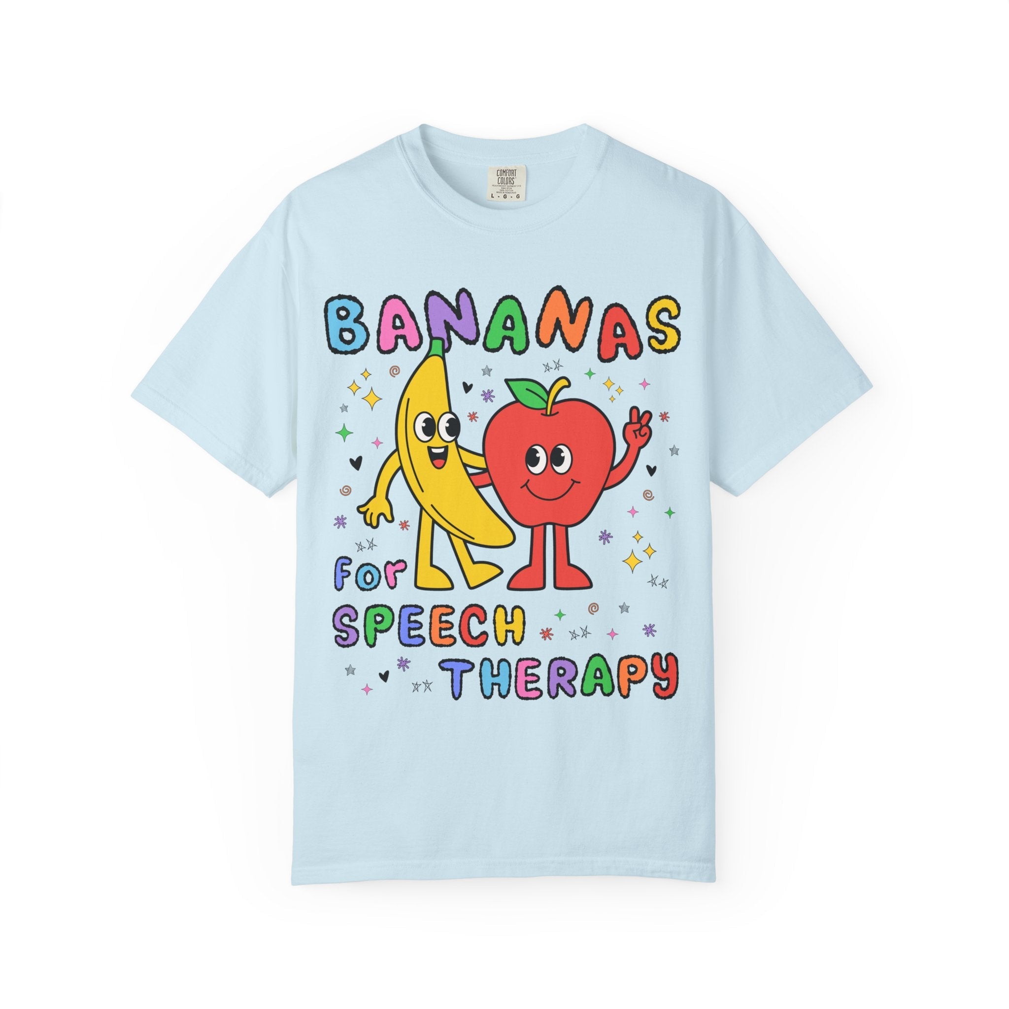 Colorful Speech Therapist Tee Shirt for Speech Language Pathologist, Speech Teacher Appreciation or Graduation Gift with Funny Saying - Opal and June