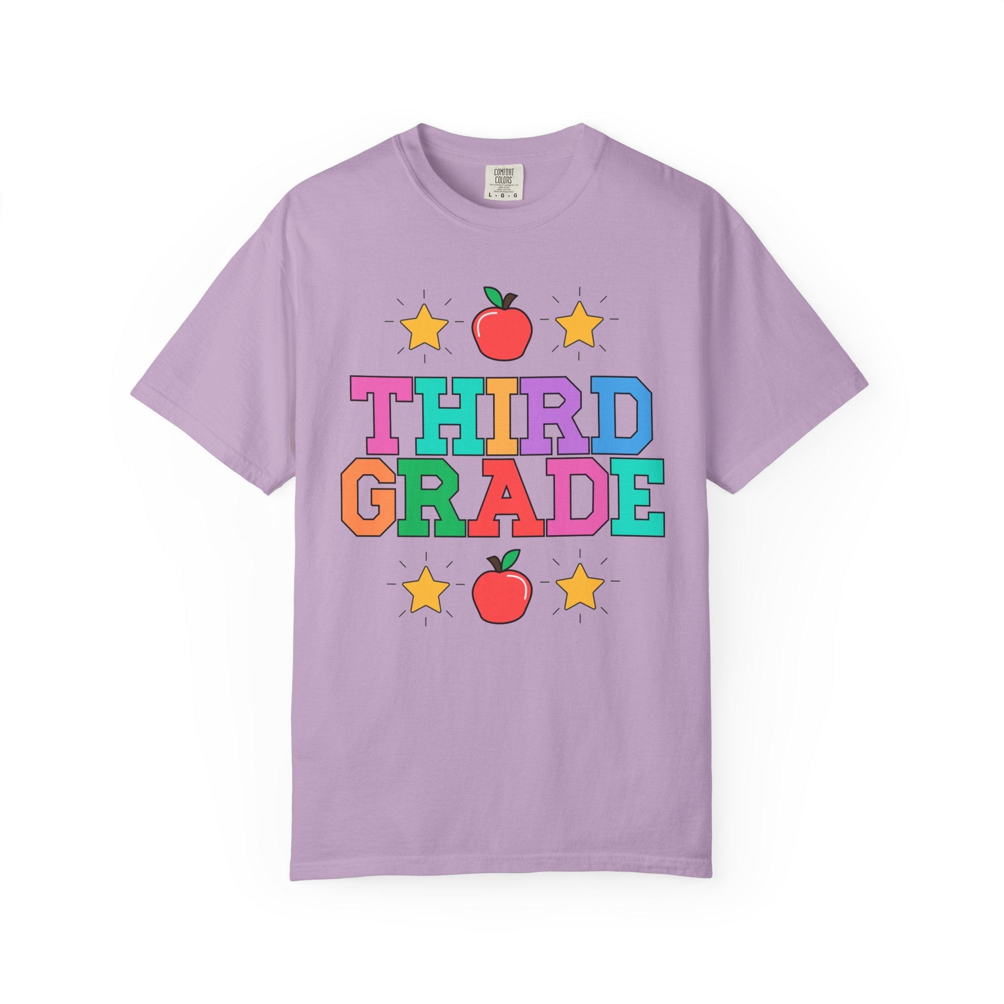 Colorful Third Grade Teacher Tee - Opal and June