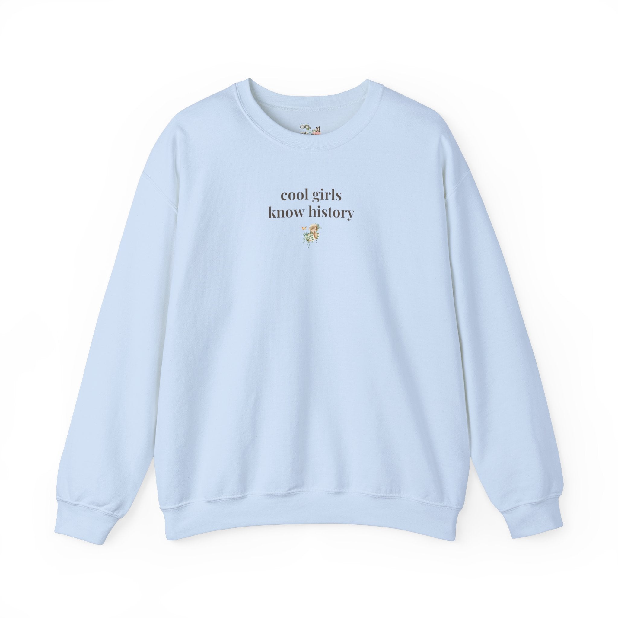 Cool Girl Womens History Sweatshirt - Opal and June