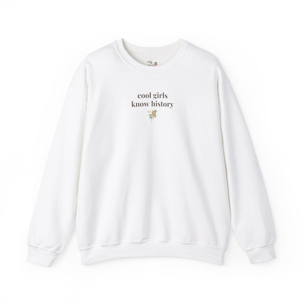 Cool Girl Womens History Sweatshirt - Opal and June