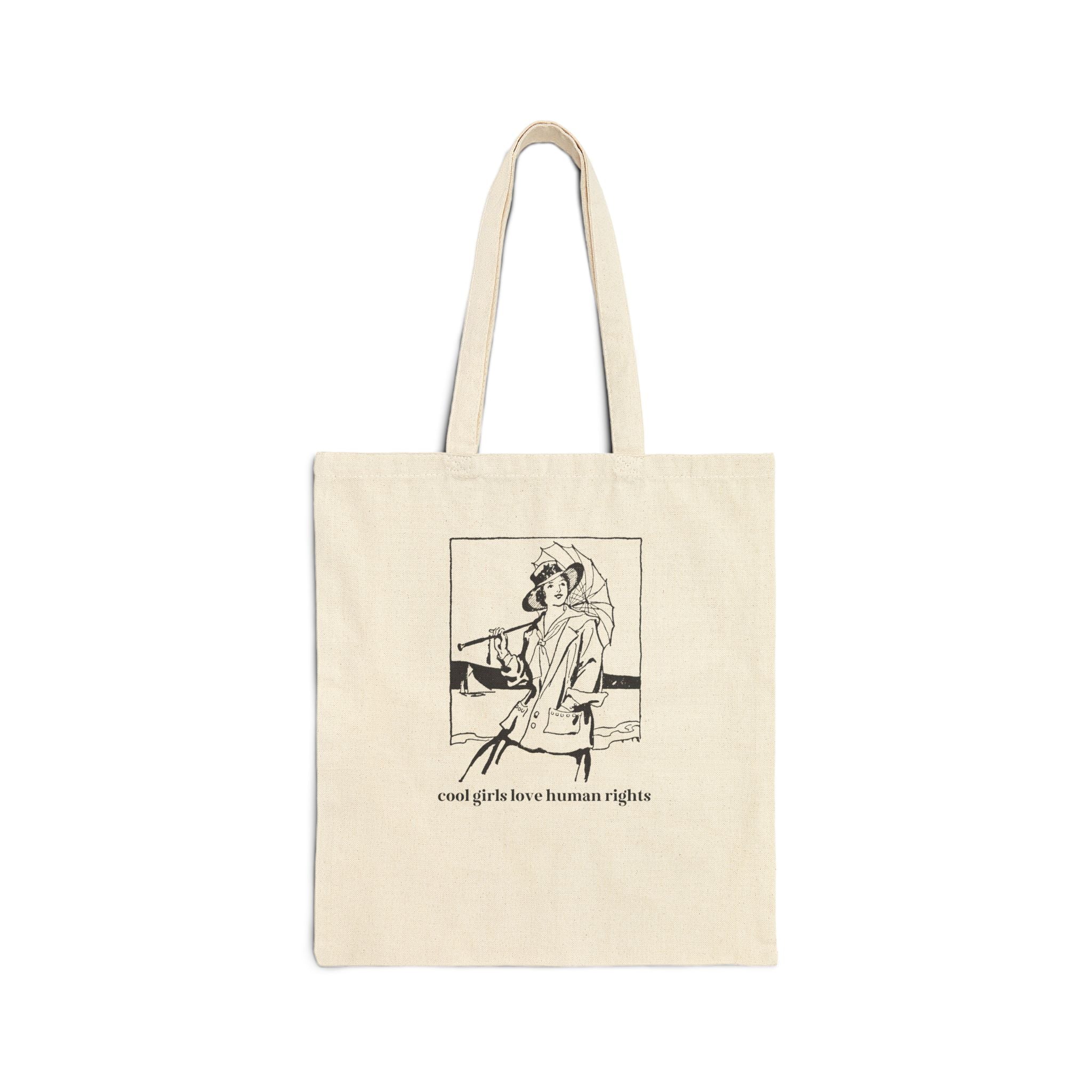 Cool Girls Love Human Rights Tote - Opal and June
