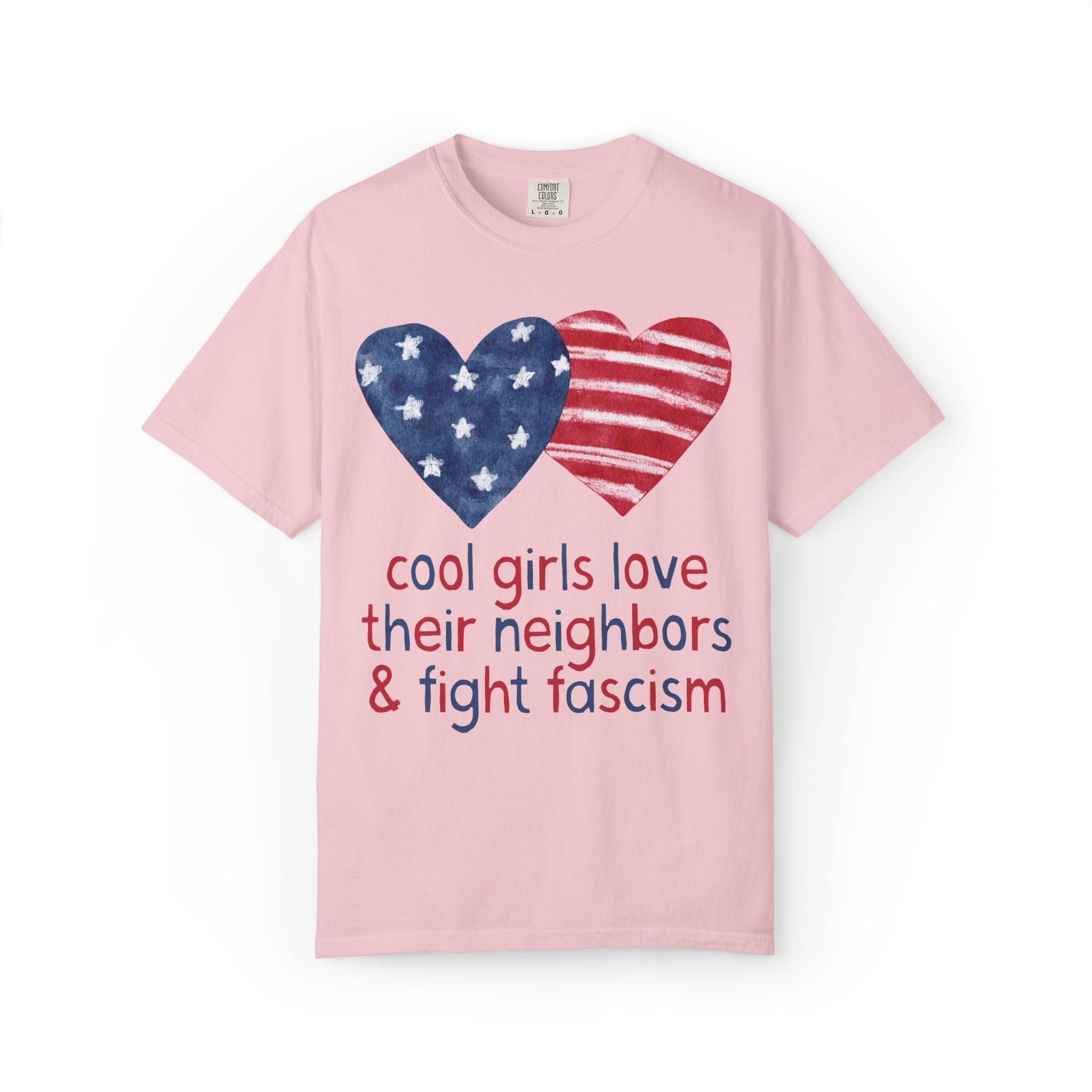 Cool Girls Love Their Neighbors and Fight Fascism - Opal and June