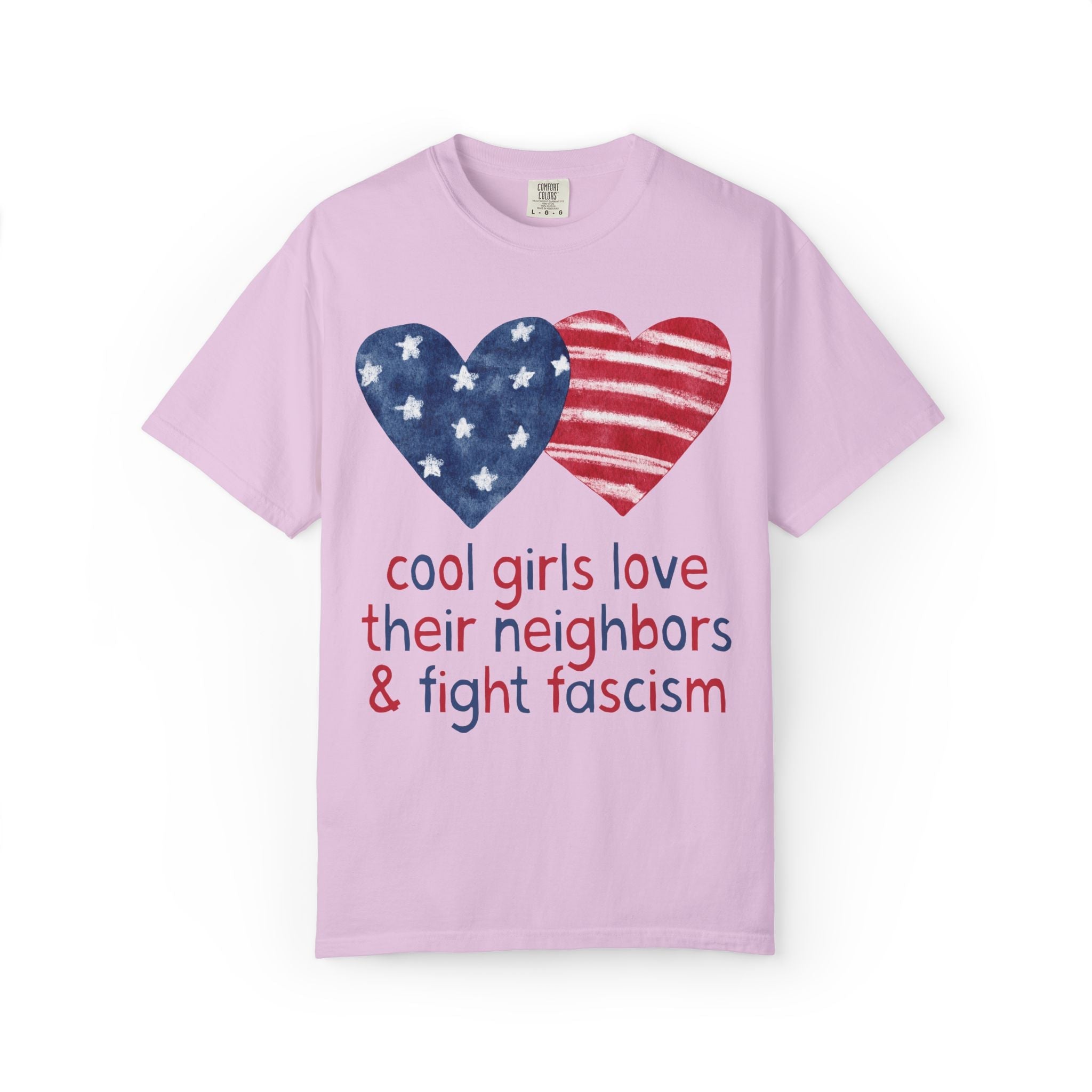 Cool Girls Love Their Neighbors and Fight Fascism - Opal and June