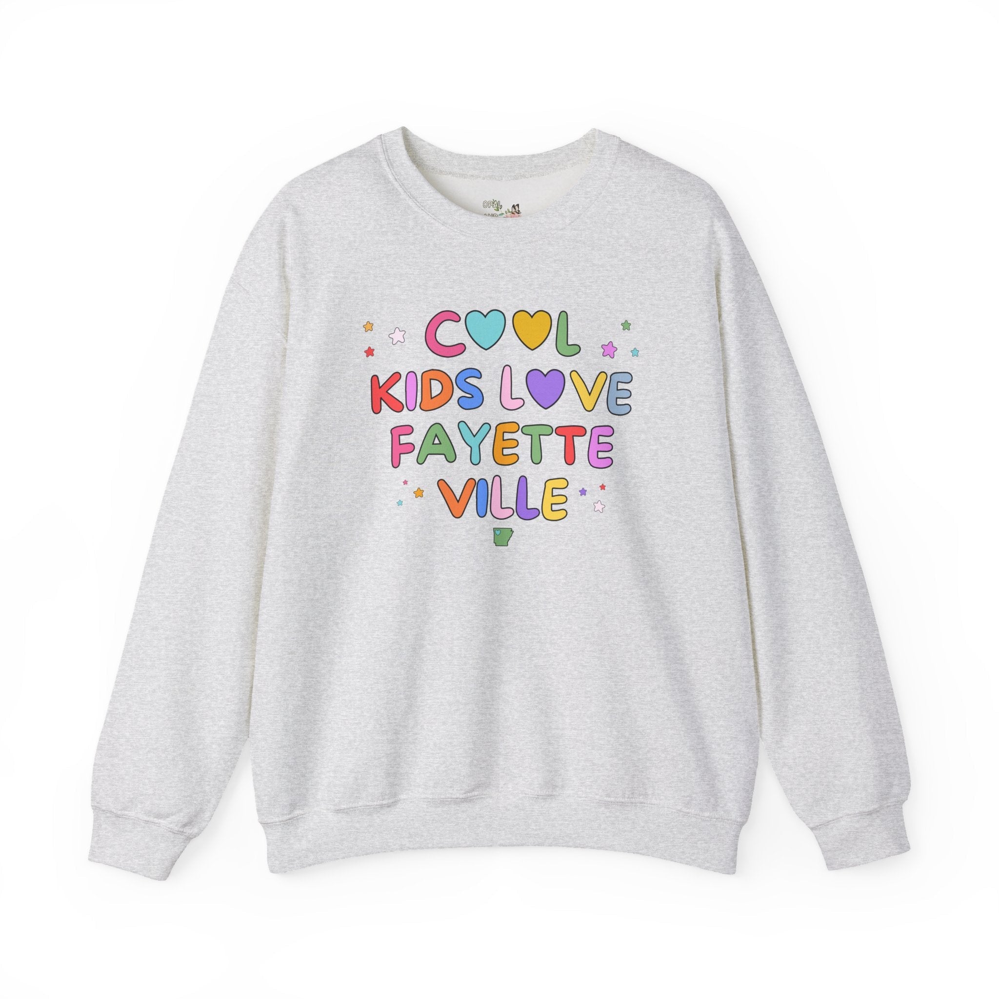 Cool Kids Love Fayetteville Sweatshirt - Opal and June