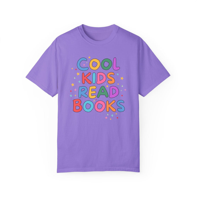 Cool Kids Read Books, Adorable Y2K T-Shirt for Book Lover - Opal and June