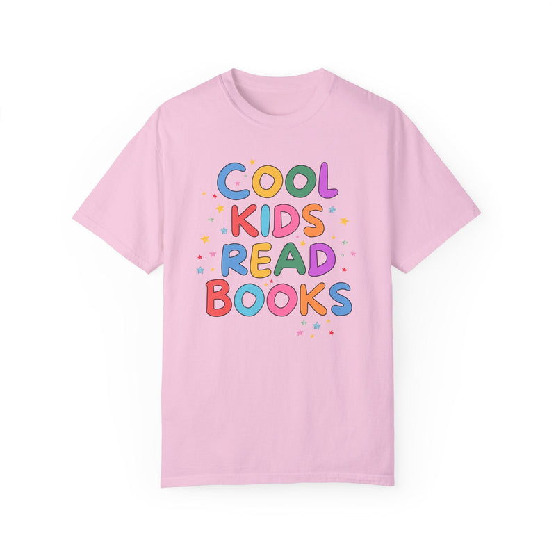 Cool Kids Read Books, Adorable Y2K T-Shirt for Book Lover - Opal and June