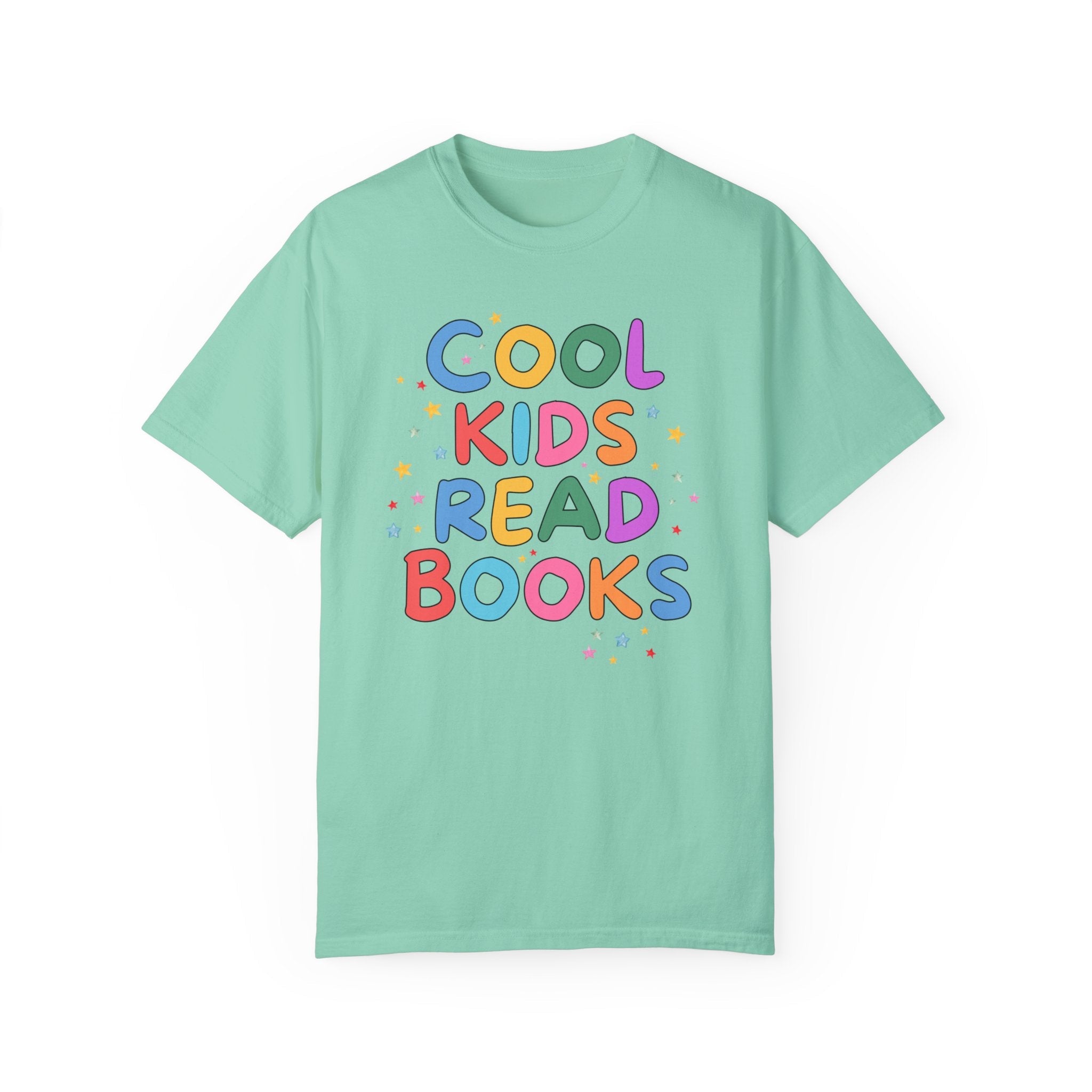 Cool Kids Read Books, Adorable Y2K T-Shirt for Book Lover - Opal and June