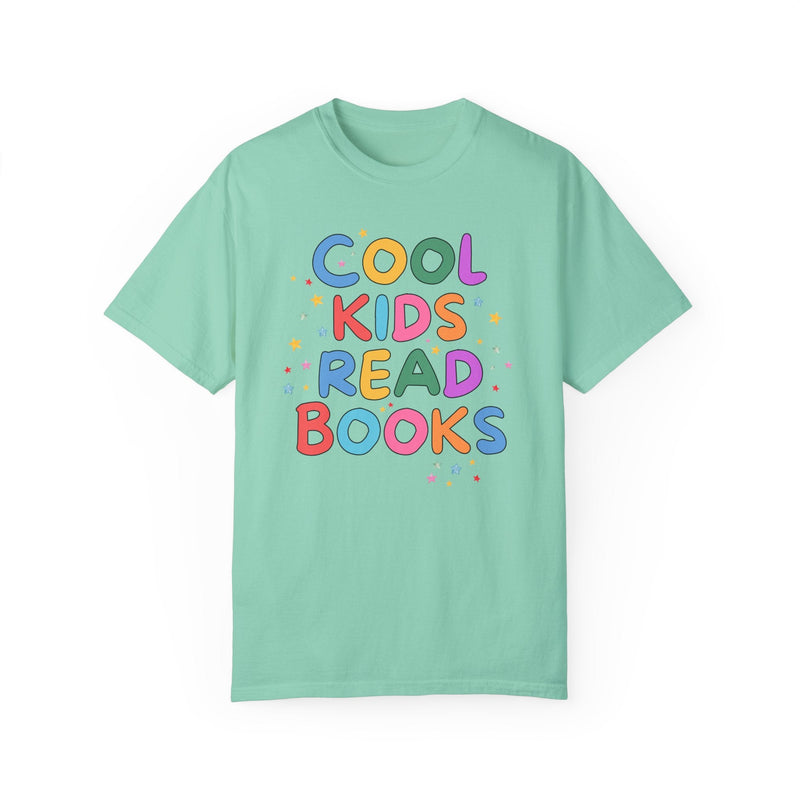 Cool Kids Read Books, Adorable Y2K T-Shirt for Book Lover - Opal and June