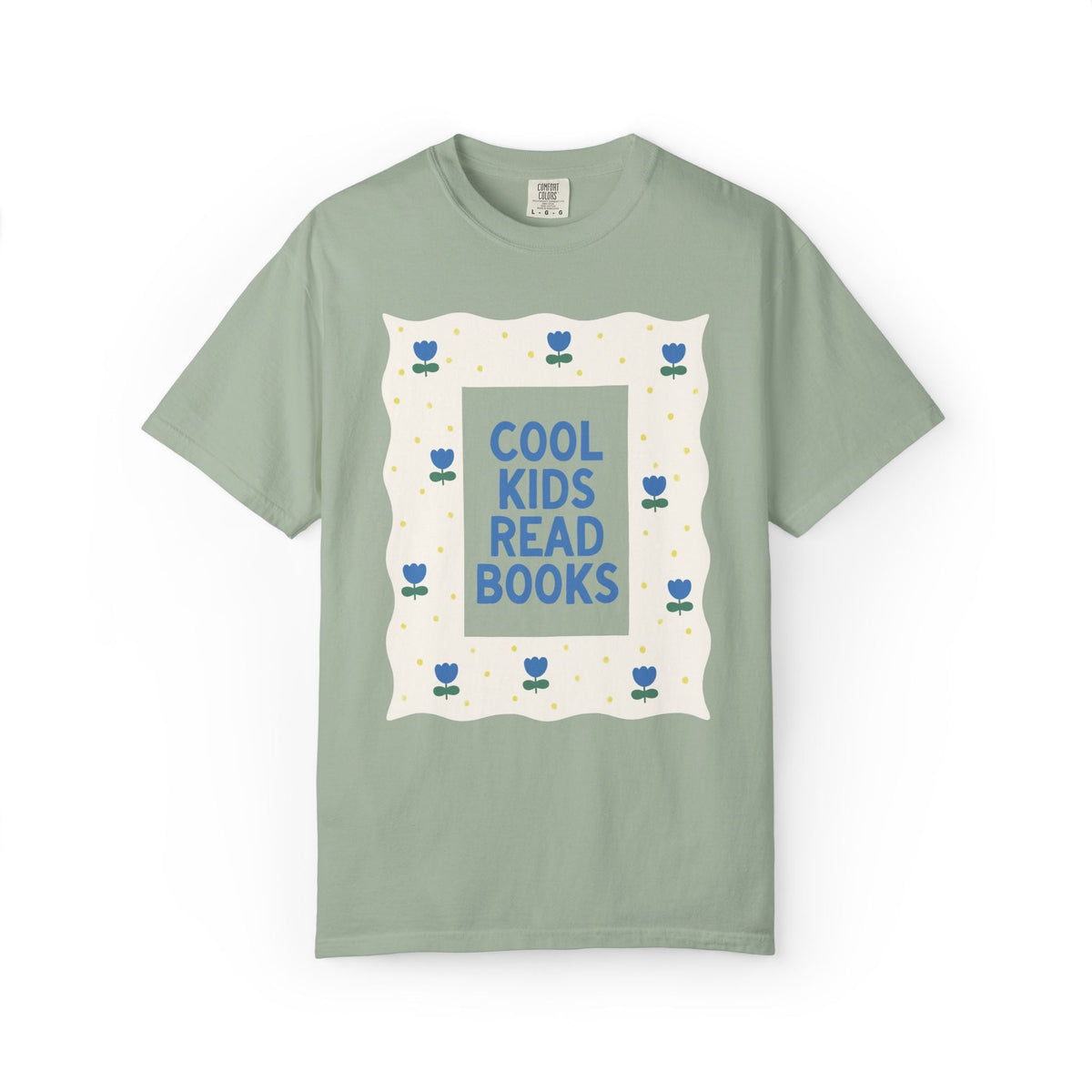Cool Kids Read Books Maximalist Flower Tee - Opal and June