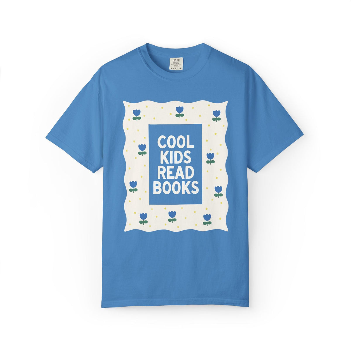 Cool Kids Read Books Maximalist Flower Tee - Opal and June