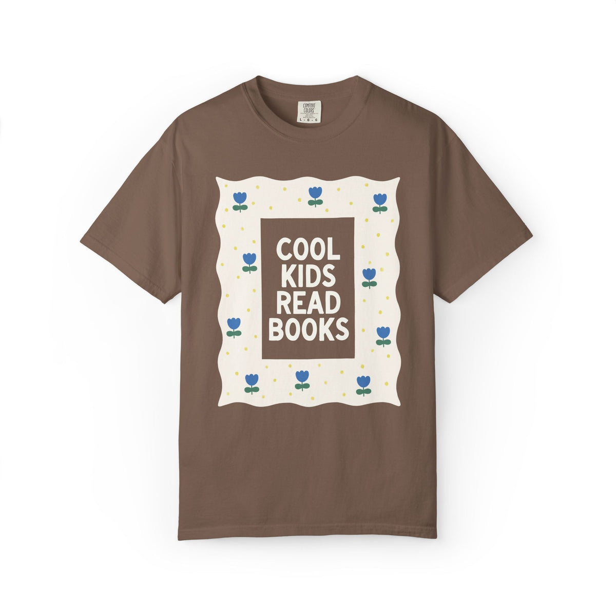 Cool Kids Read Books Maximalist Flower Tee - Opal and June
