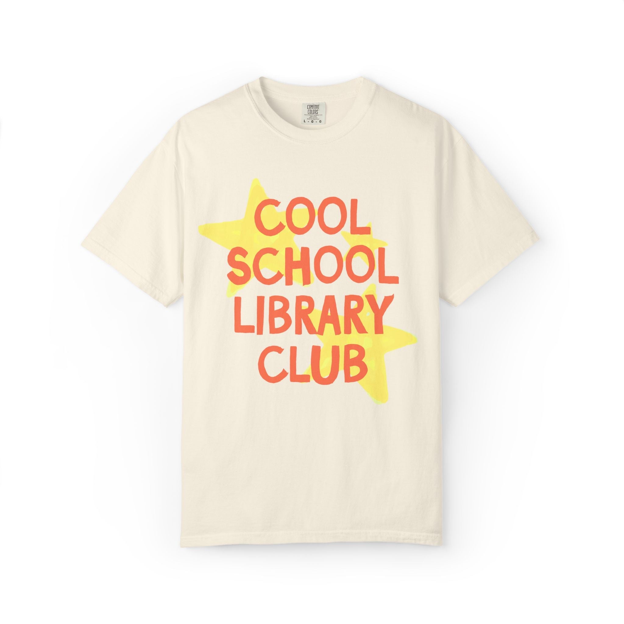 Cool School Library Club Tee Shirt for School Librarian Staff, Silly Ironic Back to School Shirt, Cute Retro Vibe, High School Teacher Crew - Opal and June