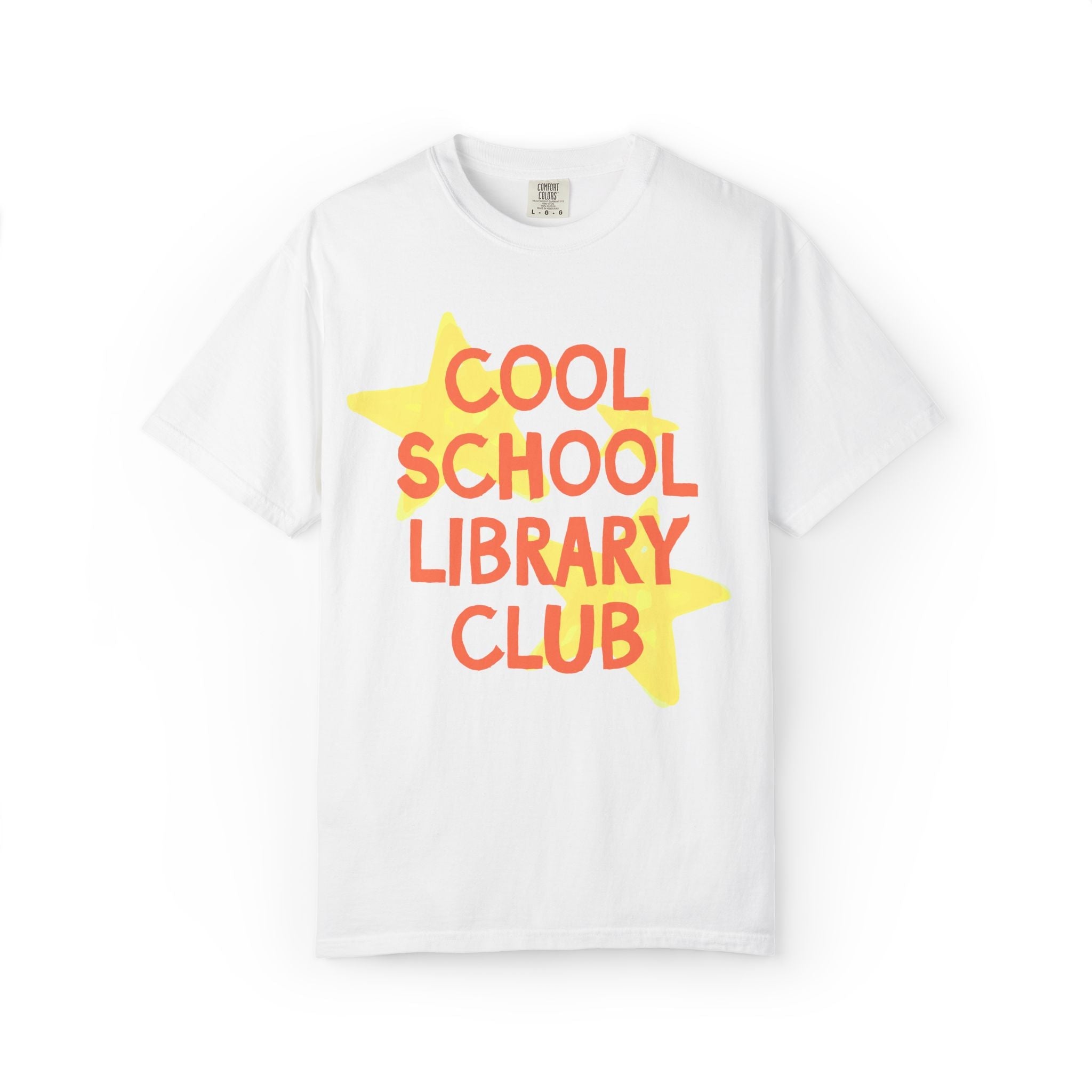 Cool School Library Club Tee Shirt for School Librarian Staff, Silly Ironic Back to School Shirt, Cute Retro Vibe, High School Teacher Crew - Opal and June