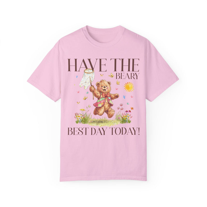 Cottagecore Bear Tee: Beary Best Day - Opal and June