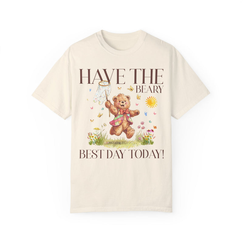 Cottagecore Bear Tee: Beary Best Day - Opal and June