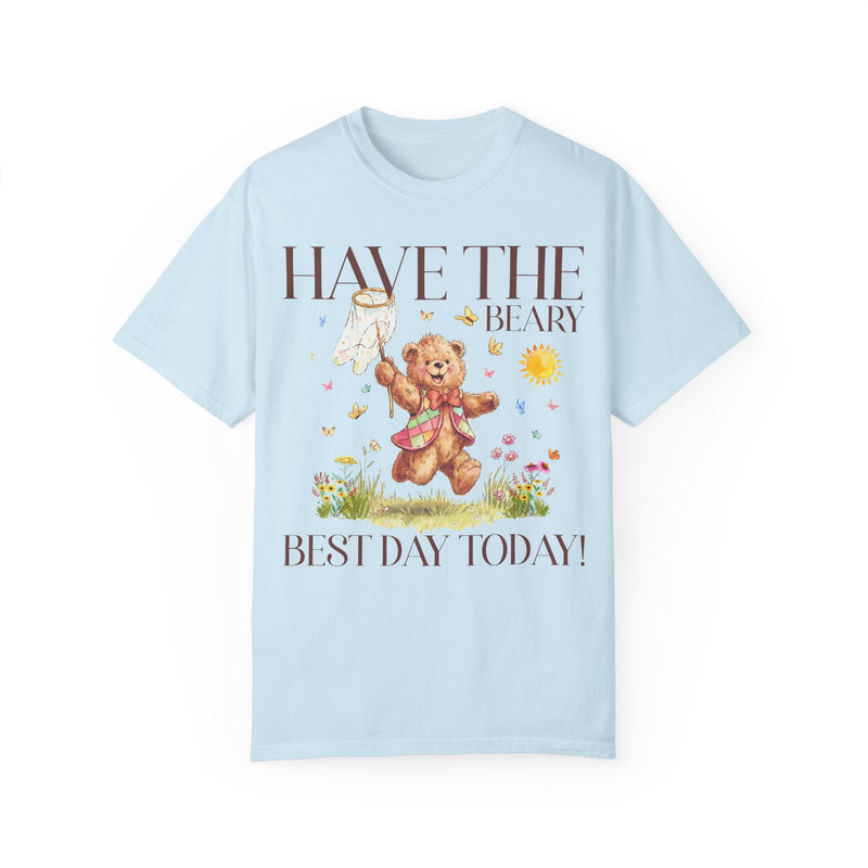 Cottagecore Bear Tee: Beary Best Day - Opal and June