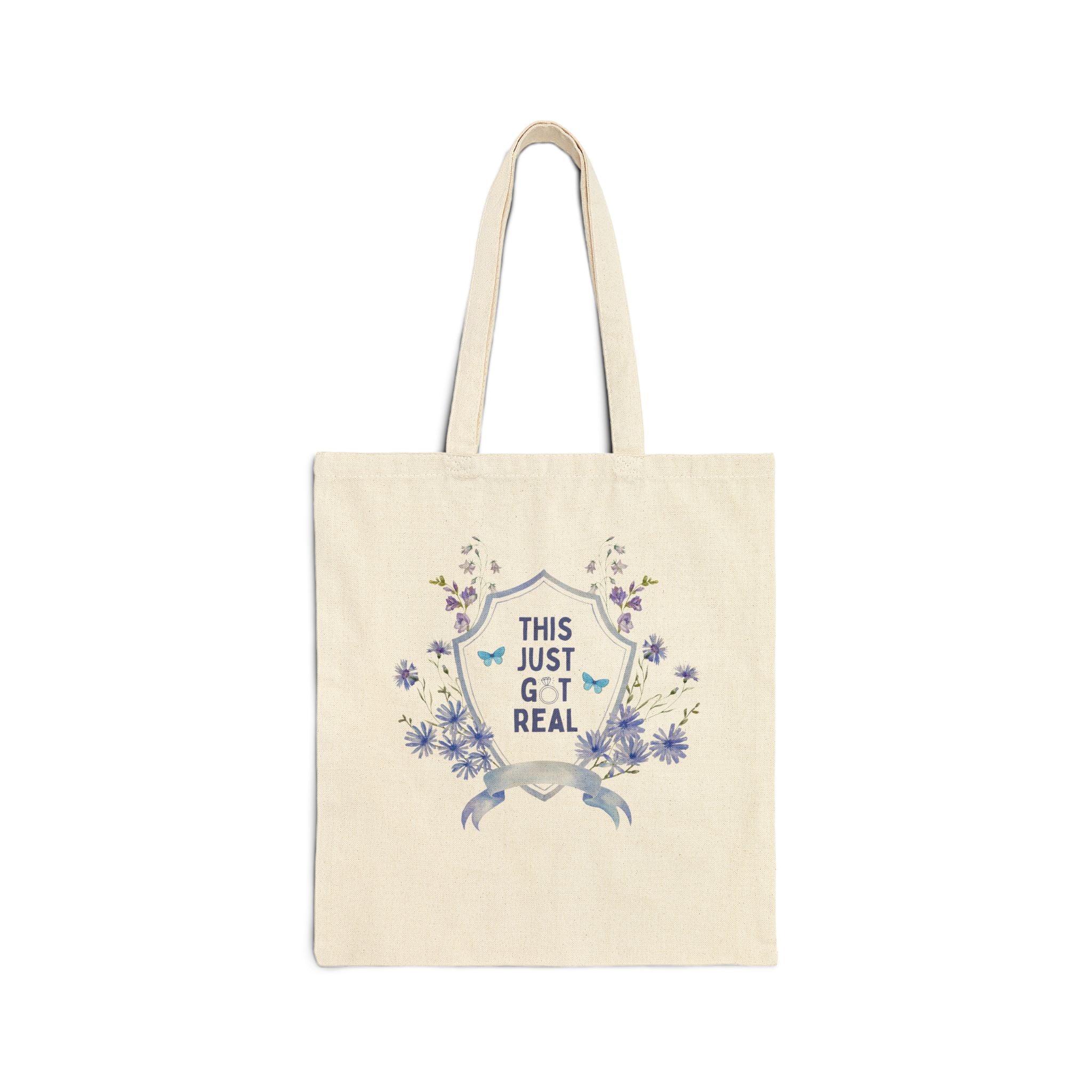 Cottagecore Bridal Tote Bag - Opal and June