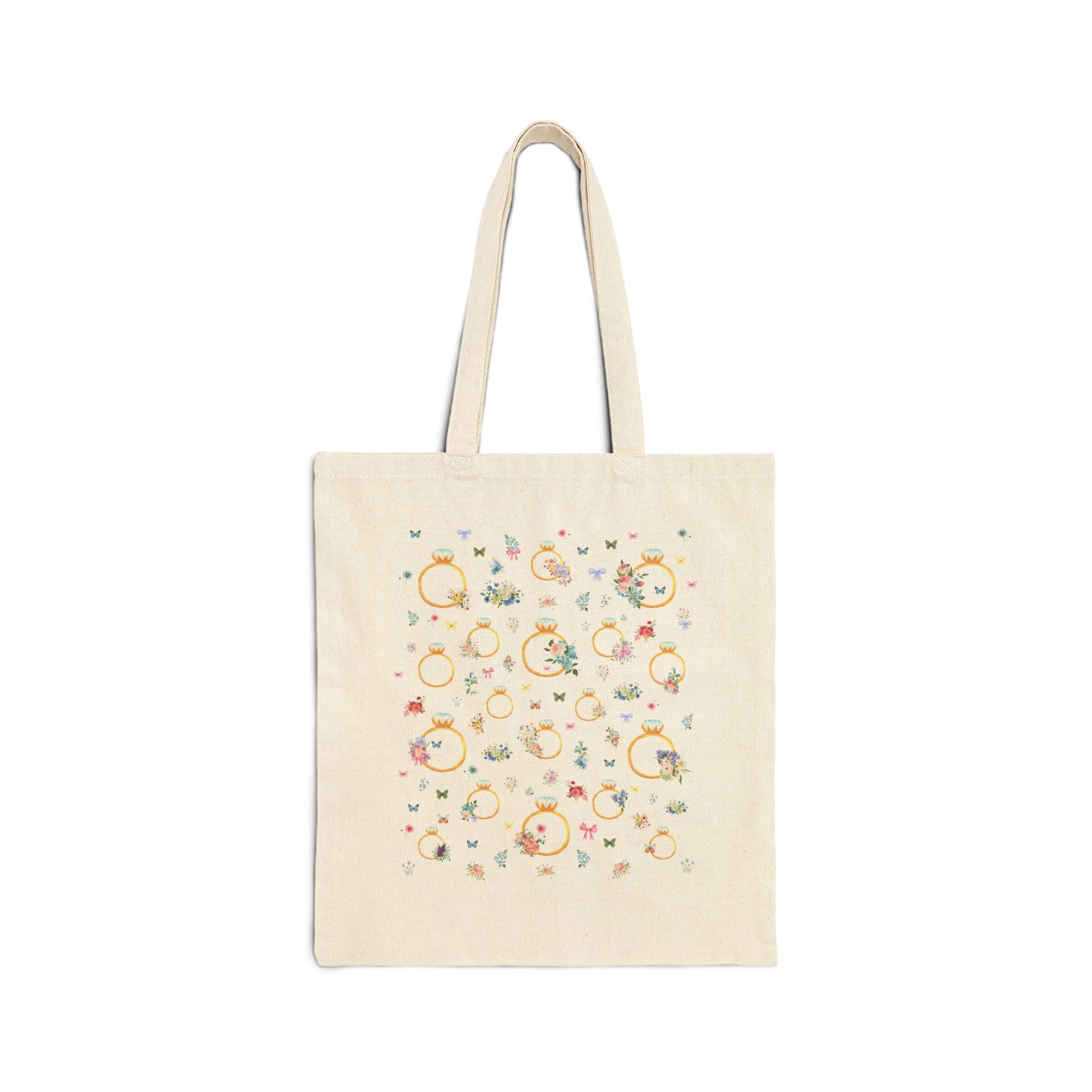 Cottagecore Bridal Tote Bag - Opal and June