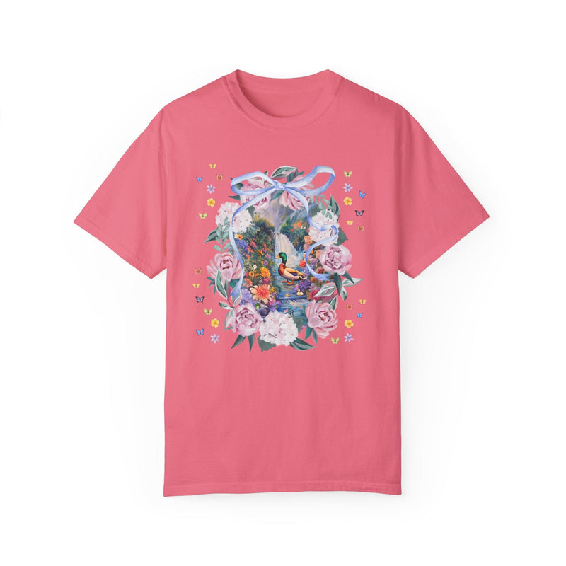 Cottagecore Floral Duck Tee - Opal and June
