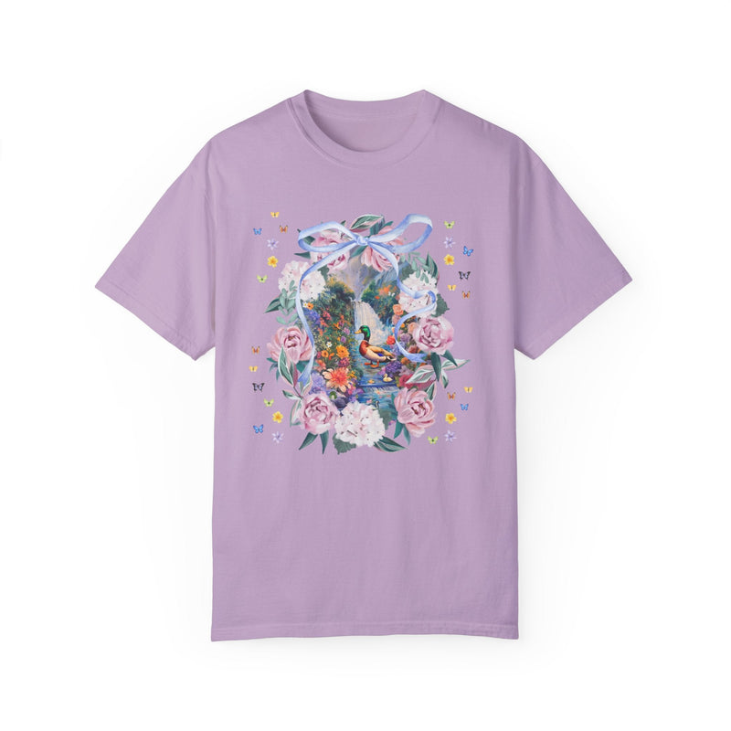 Cottagecore Floral Duck Tee - Opal and June